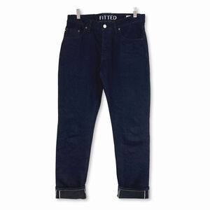 Fitted Underground W15 Greensboro Selvedge Jeans 31 Dark Indigo